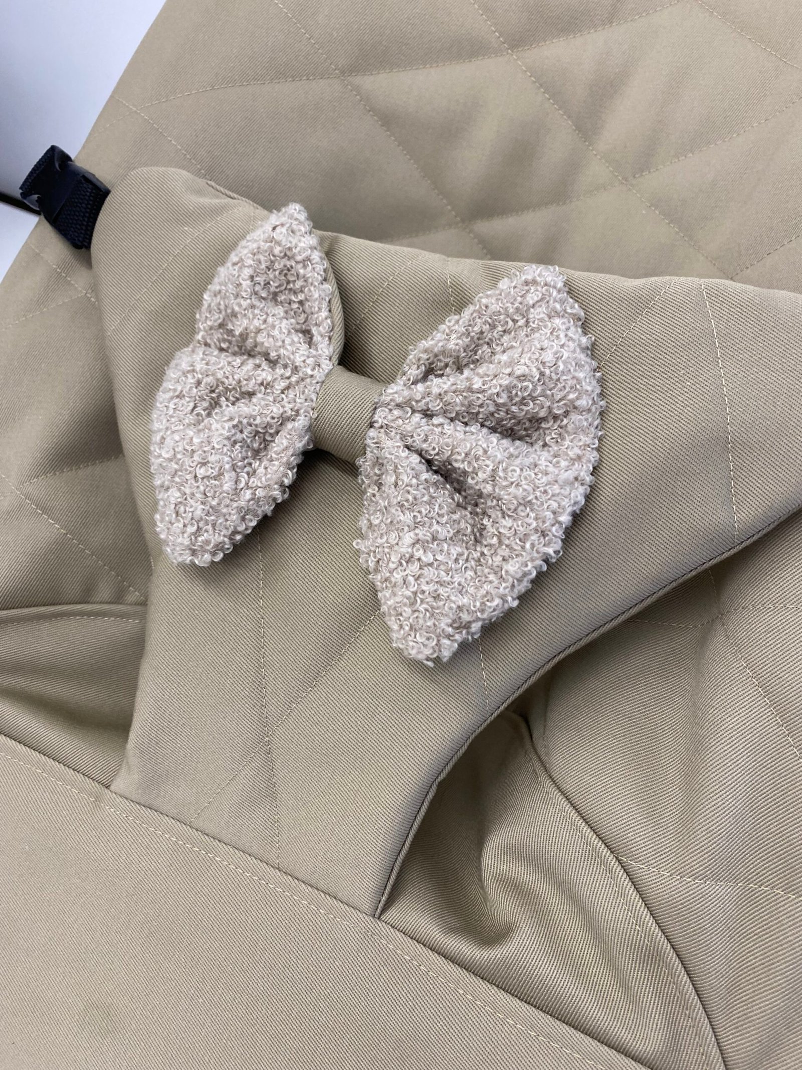 Užvalkalas Babybjorn gultukui (kapučino su kaspinėliu) - Image 7