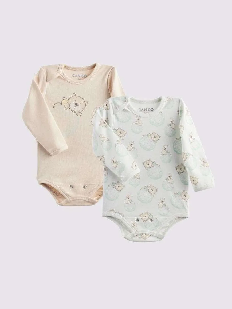 CAN GO komplektas - smėlinukai Bear and bunny  370